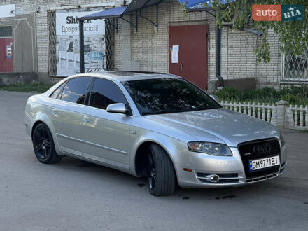 Ауди А4 2007 в Шостке на Automoto.ua Серый Ауди А4, объемом двигателя 2 л и пробегом 166 тыс. км за 6900 $, фото 1 на Automoto.ua