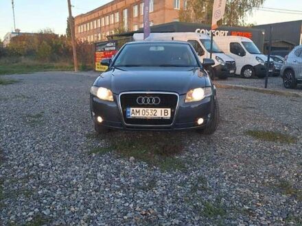 Ауди А4 2007 в Бердичеве на Automoto.ua Серый Ауди А4, объемом двигателя 1.6 л и пробегом 184 тыс. км за 7500 $, фото 1 на Automoto.ua