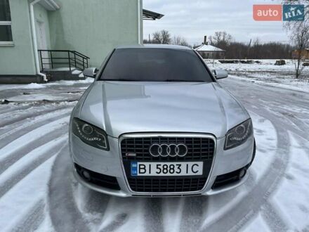 Серый Ауди А4, объемом двигателя 2 л и пробегом 345 тыс. км за 5600 $, фото 1 на Automoto.ua