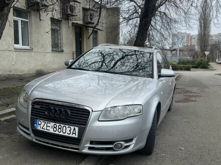 Серый Ауди А4, объемом двигателя 2 л и пробегом 400 тыс. км за 3900 $, фото 1 на Automoto.ua
