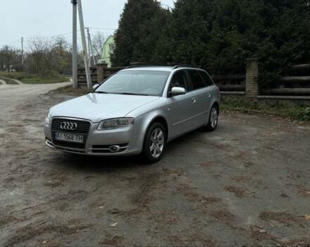 Серый Ауди А4, объемом двигателя 2 л и пробегом 400 тыс. км за 3100 $, фото 1 на Automoto.ua