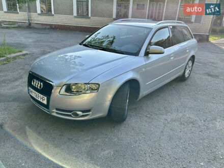 Ауді А4 2008 у Києві на Automoto.ua Сірий Ауді А4, об'ємом двигуна 1.6 л та пробігом 240 тис. км за 8500 $, фото 1 на Automoto.ua