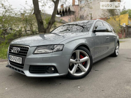 Ауді А4 2009 у Вінниці на Automoto.ua Сірий Ауді А4, об'ємом двигуна 2 л та пробігом 277 тис. км за 11300 $, фото 1 на Automoto.ua