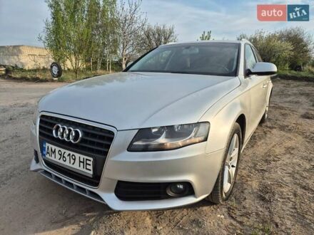 Ауді А4 2009 у Бердичеве на Automoto.ua Сірий Ауді А4, об'ємом двигуна 2.7 л та пробігом 332 тис. км за 9200 $, фото 1 на Automoto.ua