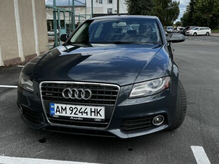 Ауди А4 2009 в Житомире на Automoto.ua Серый Ауди А4, объемом двигателя 0 л и пробегом 210 тыс. км за 8600 $, фото 1 на Automoto.ua