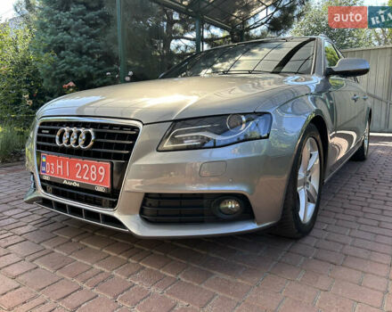 Серый Ауди А4, объемом двигателя 2 л и пробегом 195 тыс. км за 10800 $, фото 1 на Automoto.ua