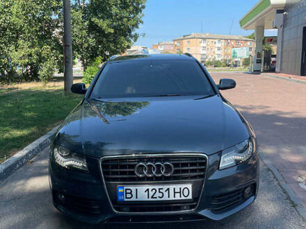 Серый Ауди А4, объемом двигателя 2 л и пробегом 205 тыс. км за 9600 $, фото 1 на Automoto.ua