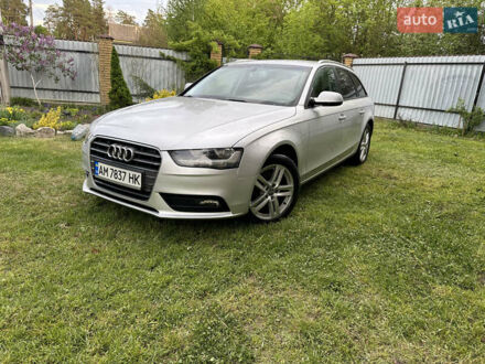 Ауди А4 2014 в Житомире на Automoto.ua Серый Ауди А4, объемом двигателя 1.97 л и пробегом 193 тыс. км за 12800 $, фото 1 на Automoto.ua