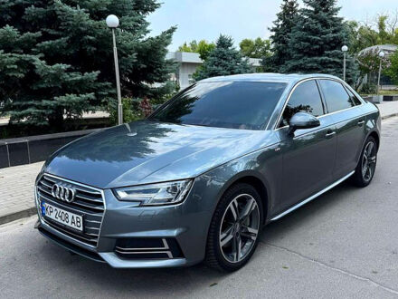 Ауди А4 2016 в Запорожье на Automoto.ua Серый Ауди А4, объемом двигателя 2 л и пробегом 91 тыс. км за 25500 $, фото 1 на Automoto.ua