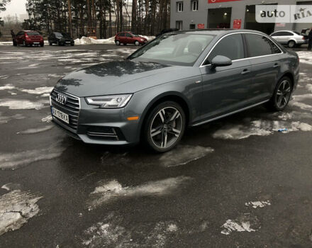Ауді A4 2016 в Харкові на Automoto.ua Сірий Ауді A4, объемом двигателя 2 л и пробегом 43 тыс. км за 23900 $, фото 1 на Automoto.ua