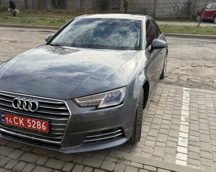 Ауди А4 2017 в Львове на Automoto.ua Серый Ауди А4, объемом двигателя 1.98 л и пробегом 243 тыс. км за 14999 $, фото 1 на Automoto.ua
