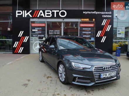 Ауди А4 2017 в Львове на Automoto.ua Серый Ауди А4, объемом двигателя 2 л и пробегом 95 тыс. км за 19900 $, фото 1 на Automoto.ua