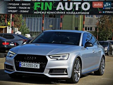 Ауди А4 2017 в Черкассах на Automoto.ua Серый Ауди А4, объемом двигателя 1.98 л и пробегом 173 тыс. км за 21500 $, фото 1 на Automoto.ua