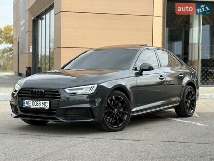 Ауди А4 2017 в Днепре (Днепропетровске) на Automoto.ua Серый Ауди А4, объемом двигателя 1.98 л и пробегом 133 тыс. км за 21499 $, фото 1 на Automoto.ua