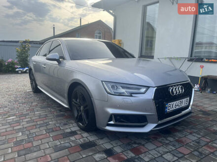 Ауди А4 2017 в Хмельницком на Automoto.ua Серый Ауди А4, объемом двигателя 1.98 л и пробегом 174 тыс. км за 19500 $, фото 1 на Automoto.ua