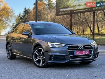Ауди А4 2018 в Трускавце на Automoto.ua Серый Ауди А4, объемом двигателя 2 л и пробегом 100 тыс. км за 16300 $, фото 1 на Automoto.ua
