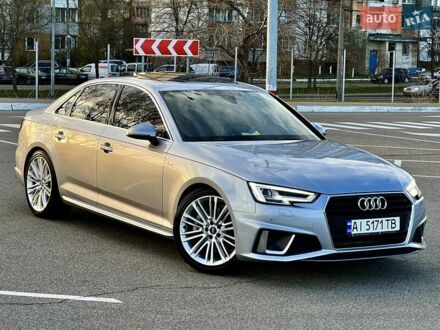Ауди А4 2019 в Киеве на Automoto.ua Серый Ауди А4, объемом двигателя 1.98 л и пробегом 150 тыс. км за 23400 $, фото 1 на Automoto.ua