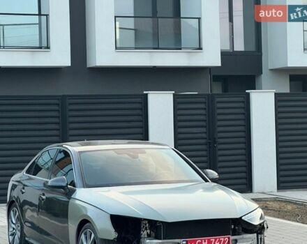 Серый Ауди А4, объемом двигателя 2 л и пробегом 129 тыс. км за 21000 $, фото 1 на Automoto.ua