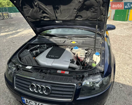 Синий Ауди А4, объемом двигателя 2.5 л и пробегом 145 тыс. км за 7300 $, фото 31 на Automoto.ua