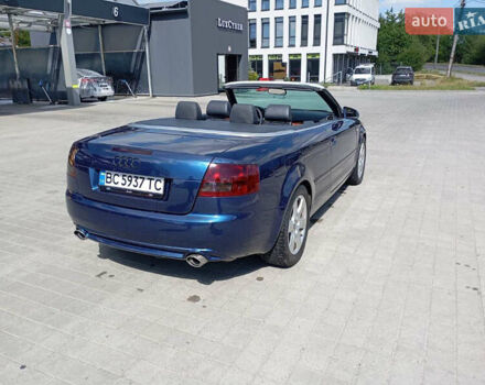 Синий Ауди А4, объемом двигателя 2.5 л и пробегом 249 тыс. км за 5000 $, фото 2 на Automoto.ua