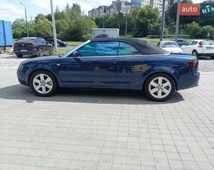 Синий Ауди А4, объемом двигателя 2.5 л и пробегом 248 тыс. км за 5500 $, фото 2 на Automoto.ua