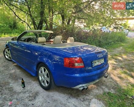 Синий Ауди А4, объемом двигателя 2.5 л и пробегом 278 тыс. км за 5500 $, фото 4 на Automoto.ua