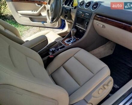 Синий Ауди А4, объемом двигателя 2.5 л и пробегом 278 тыс. км за 5500 $, фото 6 на Automoto.ua