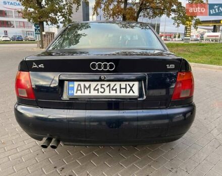 Синий Ауди А4, объемом двигателя 1.8 л и пробегом 300 тыс. км за 2750 $, фото 4 на Automoto.ua