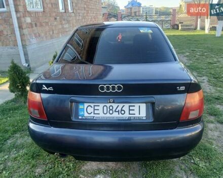 Синий Ауди А4, объемом двигателя 1.8 л и пробегом 295 тыс. км за 2850 $, фото 3 на Automoto.ua