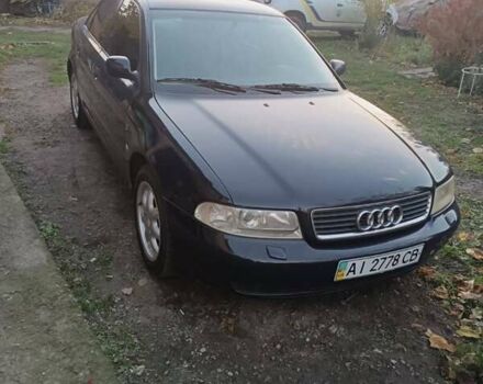 Синий Ауди А4, объемом двигателя 1.9 л и пробегом 233 тыс. км за 3800 $, фото 1 на Automoto.ua