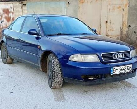 Синий Ауди А4, объемом двигателя 2.5 л и пробегом 390 тыс. км за 2500 $, фото 2 на Automoto.ua
