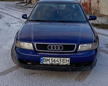 Синий Ауди А4, объемом двигателя 2.5 л и пробегом 390 тыс. км за 2500 $, фото 4 на Automoto.ua