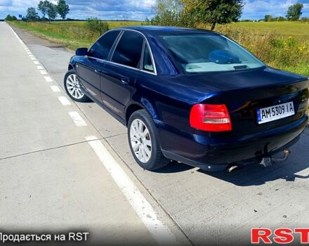Синій Ауді А4, об'ємом двигуна 1.8 л та пробігом 348 тис. км за 4500 $, фото 5 на Automoto.ua