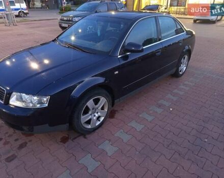 Синий Ауди А4, объемом двигателя 2 л и пробегом 245 тыс. км за 4800 $, фото 3 на Automoto.ua