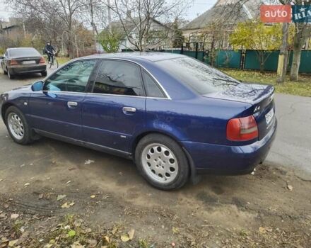 Синий Ауди А4, объемом двигателя 2.5 л и пробегом 271 тыс. км за 4000 $, фото 3 на Automoto.ua