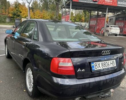 Синий Ауди А4, объемом двигателя 1.6 л и пробегом 343 тыс. км за 4000 $, фото 3 на Automoto.ua