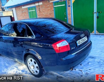Синій Ауді А4, об'ємом двигуна 2 л та пробігом 249 тис. км за 3450 $, фото 1 на Automoto.ua