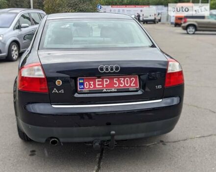 Синій Ауді А4, об'ємом двигуна 1.6 л та пробігом 305 тис. км за 5100 $, фото 35 на Automoto.ua