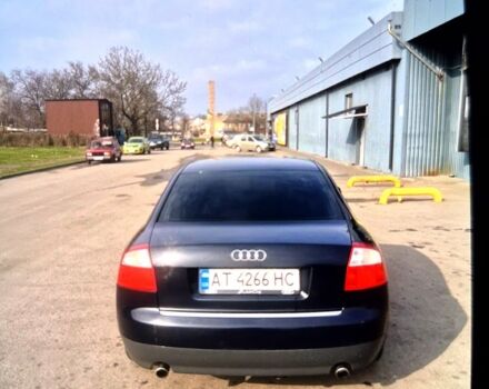 Синий Ауди А4, объемом двигателя 1.8 л и пробегом 290 тыс. км за 5400 $, фото 2 на Automoto.ua