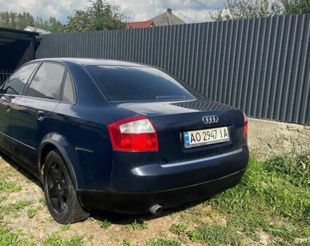 Синий Ауди А4, объемом двигателя 1.6 л и пробегом 209 тыс. км за 3750 $, фото 1 на Automoto.ua