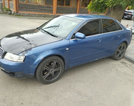 Синий Ауди А4, объемом двигателя 2.5 л и пробегом 300 тыс. км за 3300 $, фото 2 на Automoto.ua