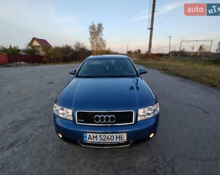 Ауді А4 2001 у Житомирі на Automoto.ua Синій Ауді А4, об'ємом двигуна 1.98 л та пробігом 228 тис. км за 3850 $, фото 8 на Automoto.ua