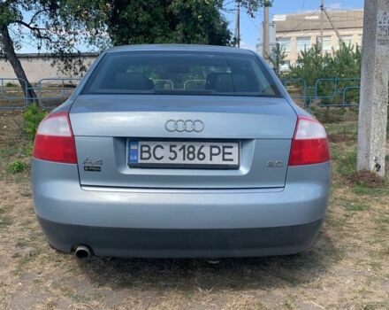 Синій Ауді А4, об'ємом двигуна 2 л та пробігом 210 тис. км за 4500 $, фото 1 на Automoto.ua