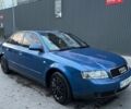 Синій Ауді А4, об'ємом двигуна 2 л та пробігом 190 тис. км за 4300 $, фото 1 на Automoto.ua