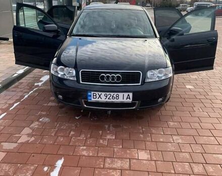 Синий Ауди А4, объемом двигателя 2 л и пробегом 211 тыс. км за 5300 $, фото 2 на Automoto.ua
