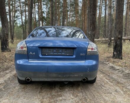 Синий Ауди А4, объемом двигателя 3 л и пробегом 250 тыс. км за 2600 $, фото 2 на Automoto.ua