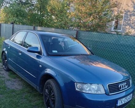 Синий Ауди А4, объемом двигателя 2 л и пробегом 250 тыс. км за 1850 $, фото 3 на Automoto.ua