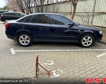 Синий Ауди А4, объемом двигателя 2 л и пробегом 183 тыс. км за 4200 $, фото 3 на Automoto.ua