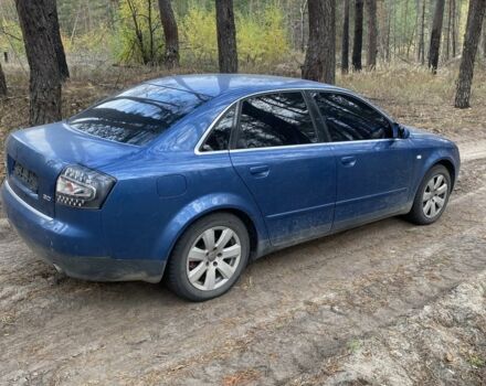 Синий Ауди А4, объемом двигателя 3 л и пробегом 250 тыс. км за 2600 $, фото 1 на Automoto.ua