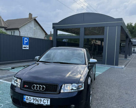 Синий Ауди А4, объемом двигателя 2 л и пробегом 340 тыс. км за 5700 $, фото 1 на Automoto.ua